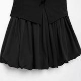 The Autumn Of 2025, The New Women's Sleeveless Body-Free Sexy Bare Back Hanging Neck Fluffy