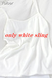 White Strap Casual Jacket Blazer Lace Up Wide Leg Pants Three Piece Elegant Women's Pants Set Summer