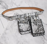 Multicolor Orange Mini-bag Split Joint Pu Leather Belt Personality Women New Fashion Tide All-match Spring 2023