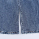 Homemade New Women's Classic Bing Decoration Easing Jeans
