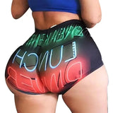 New Women Shorts Letter Print Shorts 2023 Summer Casual High Waist Short Pants Hot Sale Sports Daily Shorts
