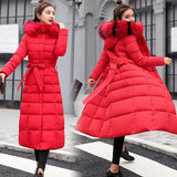 clothes women Fur Parkas Quilted jackets for women 2022 clothes Warm long coat Jacket Clothing hooded Autumn fall