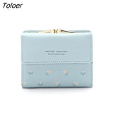 Cartoon Leather Women Purse Pocket Ladies Clutch Wallet Women Short Card Holder Cute Girls Wallet Cartera Mujer Coin