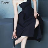 Elegant Women's Dress 2023 Summer White Flower Vintage Sleeveless Strapped Bodycon Dress Women Split Clothing