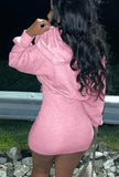 Casual Long Sleeve Hoody Mini