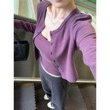 Early Autumn Hip New Simple Casual Babes Vest Sling With Long-Sleeved Open Shirt Casual