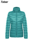 Philosophy winter Down jacket women 90% duck down coat Ultra Light warm Female Portable plus size down jacket