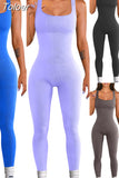 Piece Jumpsuit and Rompers Women Sport Yoga Fitness Jumpsuit Sexy Sleeveless Vest Bodysuit Slim Casual Bodysuit