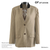 New Wave Shape Irregular Splicing Pressure Folded Two-Piece Dress Dress