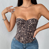 And Winter New Warm Grinding Steel Ring Fish Bone Back Chicken Eye Twitching Leopard Tset