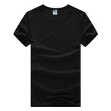 Fashion Men's T Shirt Men Casual Brand Solid Color Bottoming T Shirt Male Outdoor Perspiration