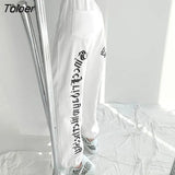 Spring Summer New Pants Female Students Korean Harajuku Loose Casual Plus Fashion Streetwear Women Goth Sweatpants