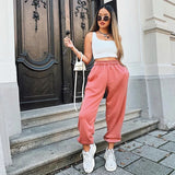 Rockmore Harajuku Joggers Wide Leg SweatPants Women Trousers High Waist Pants Streetwear Korean Casual Sporting Pant Femme