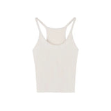 Toloer Condole Belt Hot Girl Dozen Bottom Vest Female 2024 Summer New Style Pure Desire Sexy Inside Take The United States Back Outside Wear Show Thin