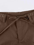 Straight Leg Pocket Cargo Pants-Outfit