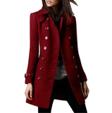 2025 Double-Ded-Buckle Casual Nini Jacket Women's