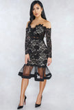 Formal Lace Sweetheart Mermaid Party