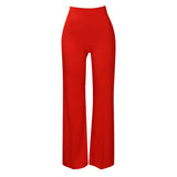 Women's 2025 New Fashion Temperament Tongle Casual Large-Legged Trousers African