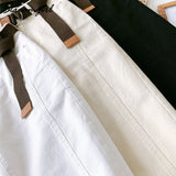 Jeans Woman High Waist 2022 Spring Women's Clothing Casual Loose Denim Capris Pants Female White Jeans For Women