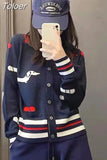 Fashion Knitted Sweater 2023 Autumn Graphic Womens Cothing Kawaii Knit Clothes For Womens Harajuku Long Sleeves