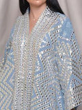 Oversize Bohemian Dresses For Women V Neck Long Sleeve High Waist Hit Color Folds A Line Midi Dress Female Summer