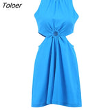 Summer Cotton Linen Hollow Out Playsuits Woman O-Neck A-Line High Street Jumpsuit Female Sleeveless Outing Shorts