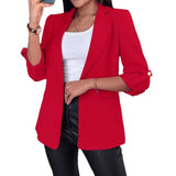 Explosion Autumn And Winter Long Sleeve Solid Color Cardigan Suitcase