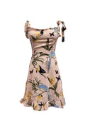 2025 New Fashion Sexy Bow Tie Design Print High-End Sling