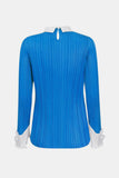 Lettuce Trim Accordion Pleated