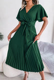 Flutter Sleeve Belted