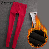 Pants Women's Thick Winter Pants Women Trousers Warm Fleece Winter Women Pants Female Velvet Ladies Office Pant