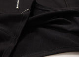 2023 turtleneck full sleeves asymmetrical zippers fold asymmetrical autumn and Autumn pullover sweatshirt female top