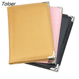 License Holder Purse Business Credit Cards Storage Case PU Leather Car Driving Documents