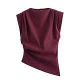 Homemade New Women's Fashion Classic Folded Decorative Pads On The Shoulder