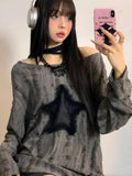 Grunge Star Distressed