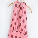 Women's Summer New V-Neck Casual Wave Dew-Hanging Neckless