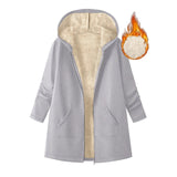 And Long-Term Hooded Jacket In Autumn And Winter