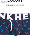 Fashion Printing Cotton Man Short Straight Angle Underpants boxer boxershorts men underwear boxers cuecas panties