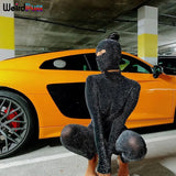 Puss Skinny Sexy Women Jumpsuits Long Sleeve Backless Flash Romper Party Stretchy Fitness Activewear Streetwear