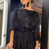 Festival Party Bright Crystal Pearl Dress