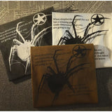 Spider Print Oversized Short Sleeve Tee-Outfit