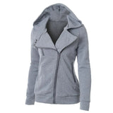 Winter Zipper Hoodies Sweatshirt Women Long Sleeve Hoody Warm Jackets Zipper Tracksuit Hoodie Sweatshirt Pullovers