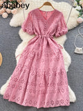 Elegant Summer Female Fashion Clothing Dress Clothes Dresses for women Sexy Outfits Midi Long Beach Sundress Casual