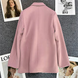 Toloer Fried Street Small Suit Jacket Female 2024 Spring And Autumn New Korean Version Web Celebrity Temperament Small Casual Suit-Outfit