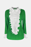 Lettuce Trim Accordion Pleated