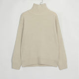 Wixra Basic Turtleneck Sweaters Women Pullover Jumper New Korean Chic Fashion Autumn Winter Ladies Solid Knitwear