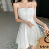Party Sannian Women Birthday Dress Pink Sling Dress New Summer Short Waist Slim Dresses Party Women Clothes Sexy