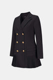 Pleated Mini Blazer