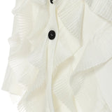 Spring New Superweight Workers Splicing Pressure Folded Fairy Suit Coat Top Female