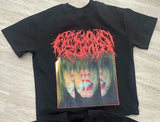 Street Demon Skull Tide Brand New Printed T-Shirt Gothic High Street T-Shirt Round